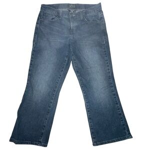 Lucky Brand Dungarees By‎ Gene Montesano 8/29 Cropped Relaxed Fit Jeans